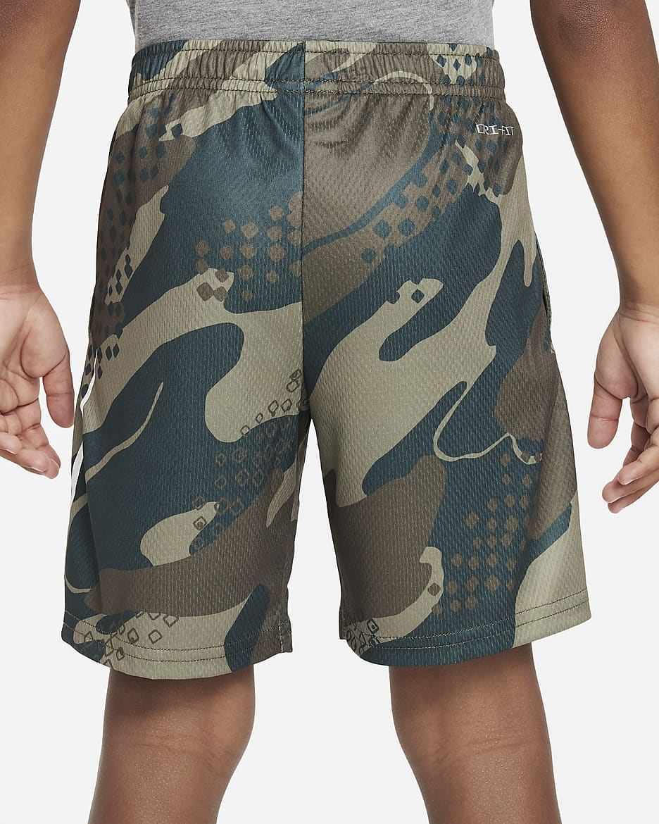 Nike Dri FIT Club Camo Shorts Little Kids Dri FIT Shorts